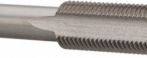 VALUE COLLECTION Spiral Point Tap: 1/2-20 UNF, 3 Flutes, Plug Chamfer, HSS, Bright/Uncoated Coated JY4764205