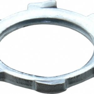 COOPER CROUSE-HINDS Conduit Locknut: For Rigid & Intermediate (IMC), Steel, 1/2" Trade Size 11X