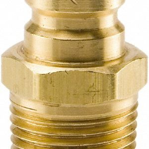 PARKER Hydraulic Hose Male Pipe Rigid Nipple Fitting: 3/8", 200 psi BPV353