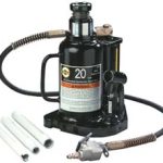 OMEGA LIFT EQUIPMENT 20 Ton Capacity Air-Actuated Bottle Jack 18204C
