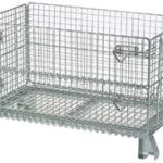 NASHVILLE WIRE Bulk Storage Container: Steel, Basket-Style Bulk Container JR1