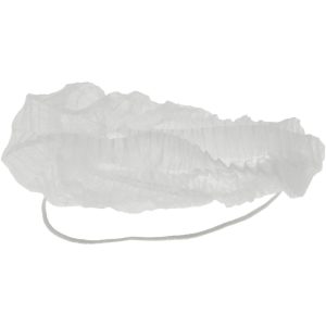 PRO-SAFE Beard Cover: White, Size Large BC-PP-18W-100PK