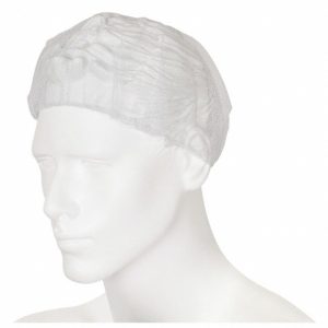 PRO-SAFE Hairnet: White, Size 24 in HA-NL-24W-100PK