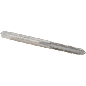 VALUE COLLECTION Straight Flute Tap: 7/32-32 UNS, 4 Flute, Plug Chamfer, 3B Class of Fit, High-Speed Steel, Bright/Uncoated Finish JY4839932