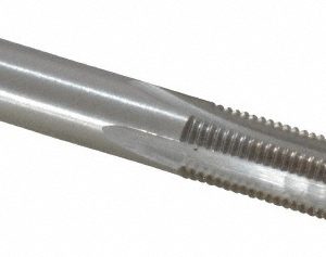 VALUE COLLECTION Straight Flute Tap: 5/16-28 UNS, 4 Flute, Plug Chamfer, 3B Class of Fit, High-Speed Steel, Bright/Uncoated Finish JY4841235