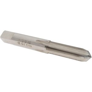 VALUE COLLECTION Straight Flute Tap: 11/32-32 UNS, 4 Flute, Plug Chamfer, 3B Class of Fit, High-Speed Steel, Bright/Uncoated Finish JY4841920