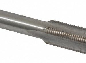 VALUE COLLECTION Straight Flute Tap: 7/16-28 UNEF, 4 Flute, Bottoming Chamfer, High-Speed Steel, Bright/Uncoated Finish JY4843264