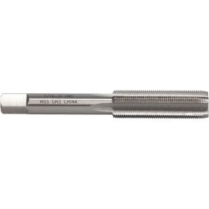VALUE COLLECTION Straight Flute Tap: 7/16-32 UNS, 4 Flute, Plug Chamfer, 3B Class of Fit, High-Speed Steel, Bright/Uncoated Finish JY4843322