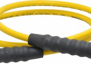 ENERPAC Hydraulic Pump Hose: 1/4" ID, 6' OAL, Thermoplastic, 10,000 Max psi HC7206