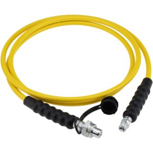ENERPAC Hydraulic Pump Hose: 1/4" ID, 10' OAL, Thermoplastic, 10,000 Max psi HC7210
