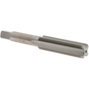 VALUE COLLECTION Straight Flute Tap: 1/2-28 UNEF, 4 Flute, Bottoming Chamfer, High-Speed Steel, Bright/Uncoated Finish JY4844262