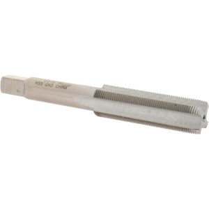 VALUE COLLECTION Straight Flute Tap: 1/2-32 UNS, 4 Flute, Plug Chamfer, High-Speed Steel, Bright/Uncoated Finish JY4844320