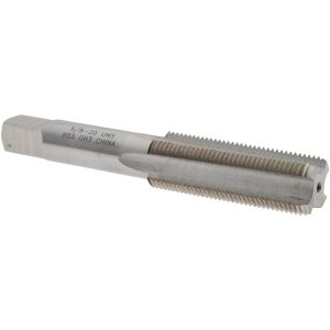 VALUE COLLECTION Straight Flute Tap: 5/8-20 UNS, 4 Flute, Bottoming Chamfer, 3B Class of Fit, High-Speed Steel, Bright/Uncoated Finish JY4846150