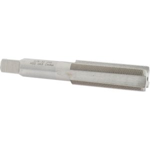 VALUE COLLECTION Straight Flute Tap: 5/8-32 UNS, 4 Flute, Bottoming Chamfer, 3B Class of Fit, High-Speed Steel, Bright/Uncoated Finish JY4846333