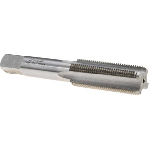 VALUE COLLECTION Straight Flute Tap: 11/16-18 UNEF, 4 Flute, Bottoming Chamfer, 3B Class of Fit, High-Speed Steel, Bright/Uncoated Finish JY4846770