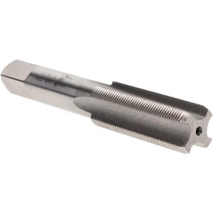 VALUE COLLECTION Straight Flute Tap: 11/16-24 UNEF, 4 Flute, Bottoming Chamfer, 3B Class of Fit, High-Speed Steel, Bright/Uncoated Finish JY4846838