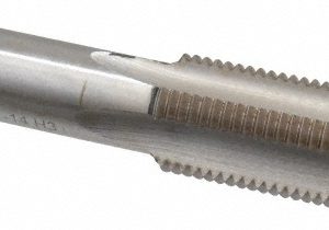 VALUE COLLECTION Straight Flute Tap: 3/4-14 UNS, 4 Flute, Plug Chamfer, 3B Class of Fit, High-Speed Steel, Bright/Uncoated Finish JY4847117