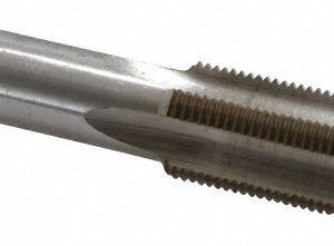 VALUE COLLECTION Straight Flute Tap: 3/4-18 UNS, 4 Flute, Bottoming Chamfer, 3B Class of Fit, High-Speed Steel, Bright/Uncoated Finish JY4847158