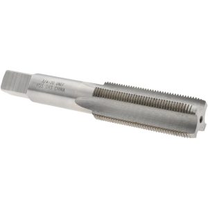 VALUE COLLECTION Straight Flute Tap: 3/4-20 UNEF, 4 Flute, Plug Chamfer, High-Speed Steel, Bright/Uncoated Finish JY4847174