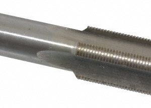 VALUE COLLECTION Straight Flute Tap: 3/4-24 UNS, 4 Flute, Bottoming Chamfer, 3B Class of Fit, High-Speed Steel, Bright/Uncoated Finish JY4847216