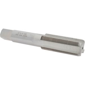 VALUE COLLECTION Straight Flute Tap: 13/16-20 UNEF, 4 Flute, Bottoming Chamfer, 3B Class of Fit, High-Speed Steel, Bright/Uncoated Finish JY4847869