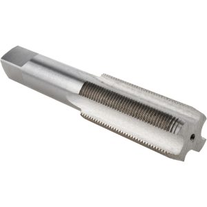 VALUE COLLECTION Straight Flute Tap: 7/8-18 UNS, 4 Flute, Plug Chamfer, High-Speed Steel, Bright/Uncoated Finish JY4848123
