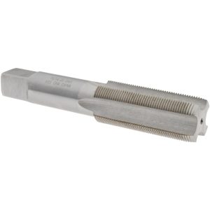 VALUE COLLECTION Straight Flute Tap: 15/16-20 UNEF, 4 Flute, Plug Chamfer, 3B Class of Fit, High-Speed Steel, Bright/Uncoated Finish JY4848750