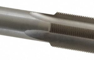 VALUE COLLECTION Straight Flute Tap: 15/16-20 UNEF, 4 Flute, Bottoming Chamfer, 3B Class of Fit, High-Speed Steel, Bright/Uncoated Finish JY4848768