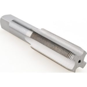VALUE COLLECTION Straight Flute Tap: 1-16 UNS, 4 Flute, Plug Chamfer, 3B Class of Fit, High-Speed Steel, Bright/Uncoated Finish JY4849147