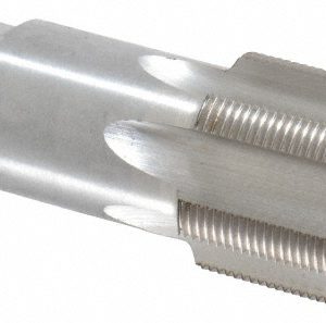 VALUE COLLECTION Straight Flute Tap: 1-3/8-18 UNEF, 6 Flute, Bottoming Chamfer, 3B Class of Fit, High-Speed Steel, Bright/Uncoated Finish JY4872180
