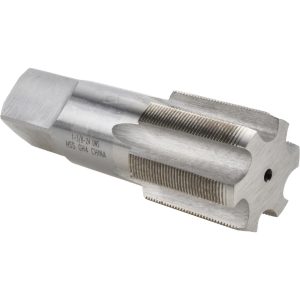 VALUE COLLECTION Straight Flute Tap: 1-3/8-24 UNS, 6 Flute, Plug Chamfer, 3B Class of Fit, High-Speed Steel, Bright/Uncoated Finish JY4872248