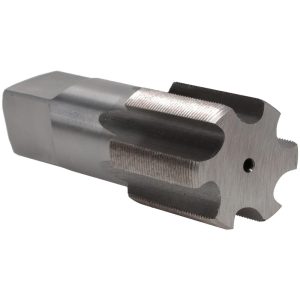 VALUE COLLECTION Straight Flute Tap: 1-3/8-24 UNS, 6 Flute, Bottoming Chamfer, 3B Class of Fit, High-Speed Steel, Bright/Uncoated Finish JY4872255