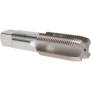 VALUE COLLECTION Straight Flute Tap: 1-1/2-8 UNS, 4 Flute, Plug Chamfer, High-Speed Steel, Bright/Uncoated Finish JY4874053