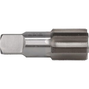 VALUE COLLECTION Straight Flute Tap: 1-7/8-12 UNS, 6 Flute, Bottoming Chamfer, High-Speed Steel, Bright/Uncoated Finish JY4878096