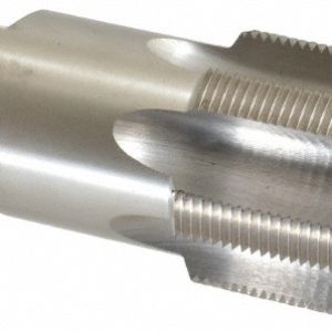 VALUE COLLECTION Straight Flute Tap: 2-1/8-12 UNS, 6 Flute, Bottoming Chamfer, High-Speed Steel, Bright/Uncoated Finish JY4879573