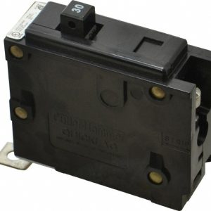 EATON CUTLER-HAMMER 30 Amp, 120/240 VAC, 24 VDC, 48 VDC, 80 VDC, 1 Pole, Bolt On Miniature Circuit Breaker BAB1030