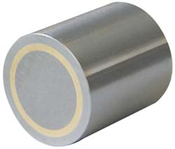 ECLIPSE 5/8" Diam, 10-24 Thread, 1.19 Lb Average Pull Force, Alnico Pot Magnets M19178/MSC