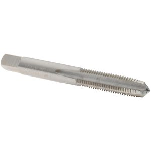 VALUE COLLECTION Straight Flute Tap: 5/16-24 UNF, 4 Flute, Taper Chamfer, 3B Class of Fit, High-Speed Steel, Bright/Uncoated Finish MSC-04911269
