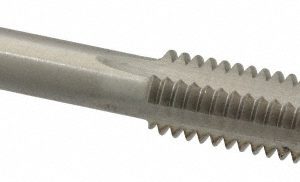 VALUE COLLECTION Straight Flute Tap: 7/16-14 UNC, 4 Flute, Plug Chamfer, High-Speed Steel, Bright/Uncoated Finish JY4913141