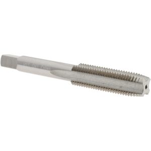 VALUE COLLECTION Straight Flute Tap: 7/16-20 UNF, 4 Flute, Plug Chamfer, High-Speed Steel, Bright/Uncoated Finish JY4913208