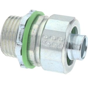 COOPER CROUSE-HINDS Conduit Connector: For Liquid-Tight, Steel, 3/8" Trade Size LTK38
