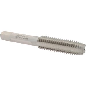 VALUE COLLECTION Straight Flute Tap: 1/2-13 UNC, 4 Flute, Plug Chamfer, 3B Class of Fit, High-Speed Steel, Bright/Uncoated Finish JY4914131