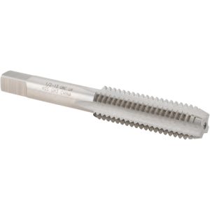 VALUE COLLECTION Straight Flute Tap: 1/2-13 UNC, 4 Flute, Bottoming Chamfer, 3B Class of Fit, High-Speed Steel, Bright/Uncoated Finish MSC-04914149