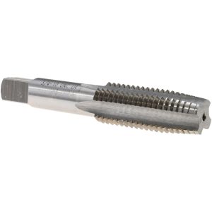 VALUE COLLECTION Straight Flute Tap: 3/4-10 UNC, 4 Flute, Taper Chamfer, High-Speed Steel, Bright/Uncoated Finish MSC-04917126