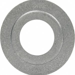 COOPER CROUSE-HINDS Electrical Enclosure Reducing Washer: Steel, Use with Rigid Conduit, IMC Conduit & Steel Box 343