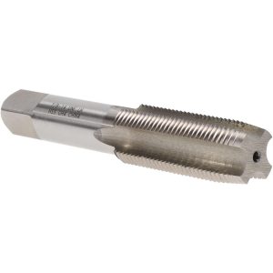 VALUE COLLECTION Straight Flute Tap: 7/8-14 UNF, 4 Flute, Taper Chamfer, 3B Class of Fit, High-Speed Steel, Bright/Uncoated Finish MSC-04918165
