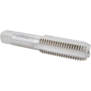 VALUE COLLECTION Straight Flute Tap: 1-8 UNC, 4 Flute, Bottoming Chamfer, 3B Class of Fit, High-Speed Steel, Bright/Uncoated Finish MSC-04919098