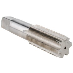 VALUE COLLECTION Straight Flute Tap: 1-1/2-12 UNF, 6 Flute, Taper Chamfer, 3B Class of Fit, High-Speed Steel, Bright/Uncoated Finish MSC-04919676
