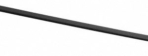 THOMAS & BETTS Cable Tie Duty: 5.5" Long, Black, Nylon, Standard TY24MX