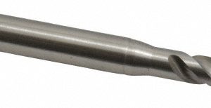 EMUGE 1/4-20 UNC, 3 Flute, 45&deg; Helix, Bottoming Chamfer, Bright Finish, Cobalt Spiral Flute STI Tap BU513510.5617